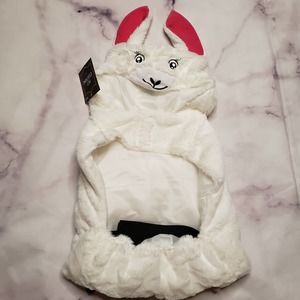 LLAMA multicolor pet costume Large